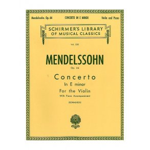 Felix Mendelssohn: Concerto In E Minor Op.64 (Violin/Piano)
