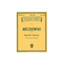 Moritz Moszkowski: Five Spanish Dances Op.12 (Piano Duet)
