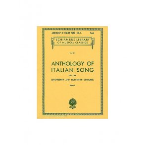 Anthology Of Italian Song Of The 17th And 18th Centuries Book II