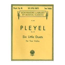 Ignaz Pleyel: Six Little Duets For Two Violins Op. 48