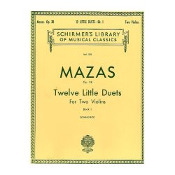 Jacques F. Mazas: Twelve Little Duets Op.38 Book 1