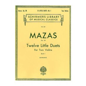 Jacques F. Mazas: Twelve Little Duets Op.38 Book 1