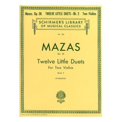 Jacques F. Mazas: Twelve Little Duets Op.38 Book 2