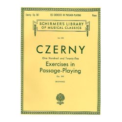 Carl Czerny: 125 Exercises in Passage Playing Op.261