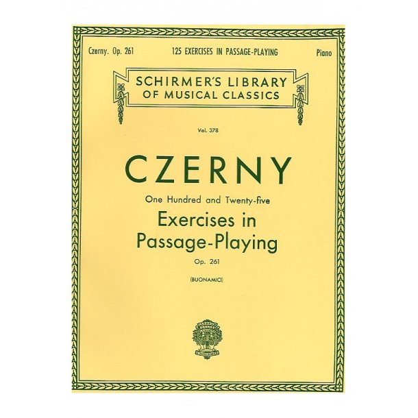 Carl Czerny: 125 Exercises in Passage Playing Op.261