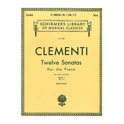 Muzio Clementi: Twelve Sonatas For The Piano - Book I