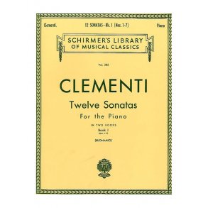 Muzio Clementi: Twelve Sonatas For The Piano - Book I