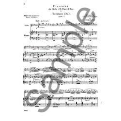 Tommaso Vitali: Ciaccona For Violin