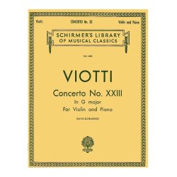 Giovanni Battista Viotti: Violin Concerto No. 23 In G Major