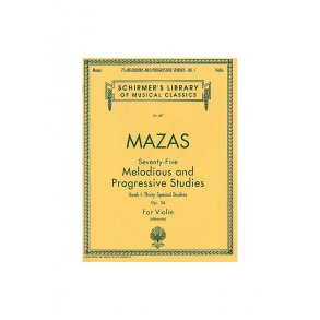 Jacques F. Mazas: 75 Melodious And Progressive Studies Op.36 Book 1