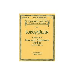 Friedrich Burgmuller: Twenty-Five Easy And Progressive Studies Op.100 (Complete)