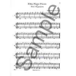 Hermann Berens: Fifty Piano Pieces Without Octaves Op.70