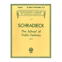 Henry Schradieck: School Of Violin Technics- Book 3 (Bowing)