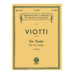 Giovanni Battista Viotti: Six Duets For Two Violins Op.20