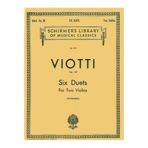 Giovanni Battista Viotti: Six Duets For Two Violins Op.20