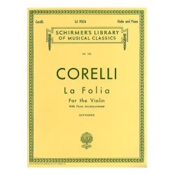 Arcangelo Corelli: Variations On La Folia (Violin/Piano)