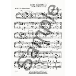 Felix Mendelssohn: Six Kinderstucke Op.72
