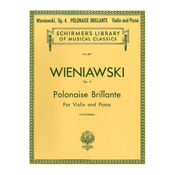 Henryk Wieniawski: Polonaise Brillante Op.4