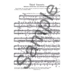 Beethoven: Piano Concerto No.3 In C Minor Op.37 (2 Piano Score)