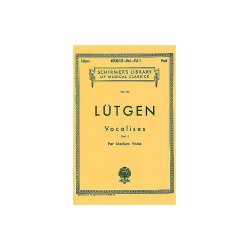 Lutgen: Vocalises Book 1 (Medium Voice)- 20 Daily Exercises