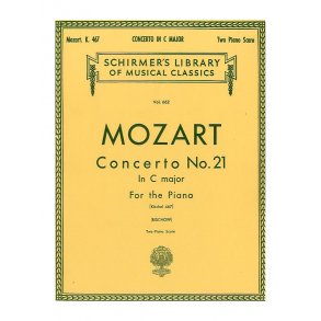 Wolfgang Amadeus Mozart: Piano Concerto No. 21 In C Major K.467 (Two Piano Score)