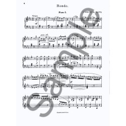 Cornelius Gurlitt: Rondo In E Flat Op.175 No.2 (4 Hands, 2 Pianos)