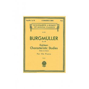 Friedrich Burgmuller: Eighteen Characteristic Studies Op.109