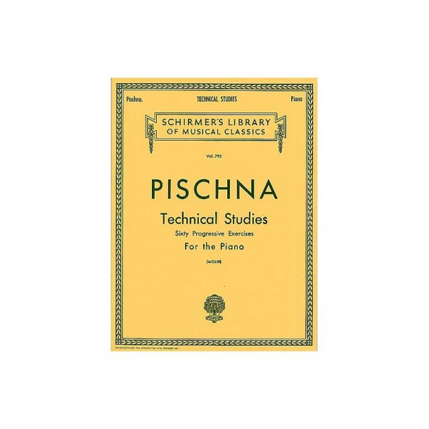 Johann Pischna: Technical Studies