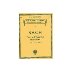 J.S Bach: Fifteen Two And Three-Part Inventions (Czerny)