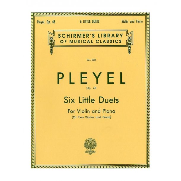 Ignaz Pleyel: Six Little Duets Op.48