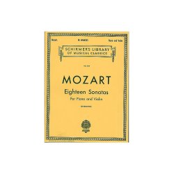 W.A. Mozart: Eighteen Sonatas For Violin And Piano