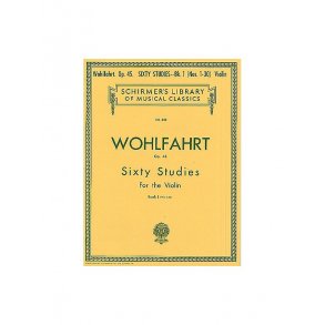 Franz Wohlfahrt: Sixty Studies For Solo Violin Op.45 Book 1 Nos.1-30