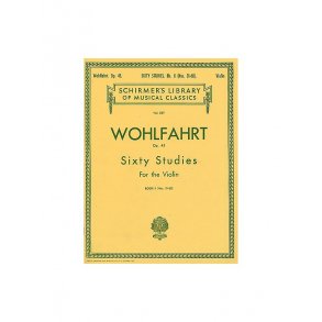 Franz Wohlfahrt: 60 Studies For Solo Violin Op.45 Book 2 (Nos.31-60)