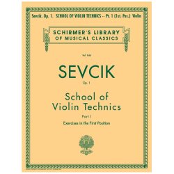 Otakar Sevcik: School Of Violin Technics Op.1 Book 1 (First Position)