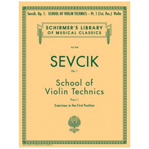 Otakar Sevcik: School Of Violin Technics Op.1 Book 1 (First Position)