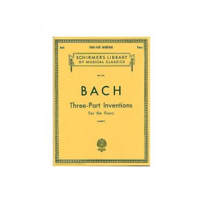 J.S. Bach: Fifteen Three-Part Inventions (Czerny)