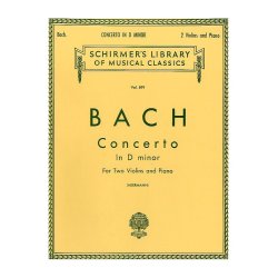 J.S.Bach: Concerto In D Minor For Two Violins And Piano