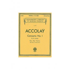 Jean Batiste Accolay: Concerto No. 1 In A Minor