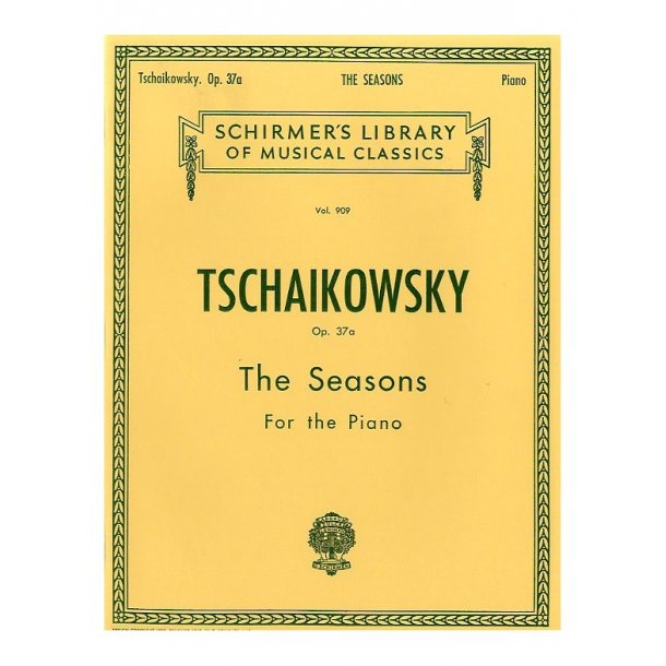 P.I. Tchaikovsky: The Seasons Op.37a - Piano