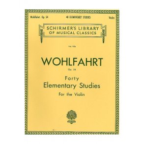 Franz Wohlfahrt: Forty Elementary Studies For Solo Violin Op.54