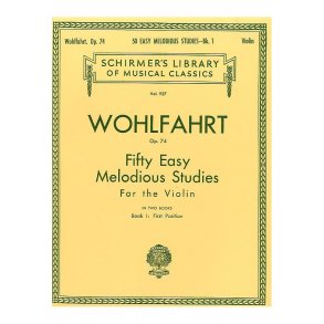 Franz Wohlfahrt: Fifty Easy Melodious Studies For Solo Violin Op.74 Book 1