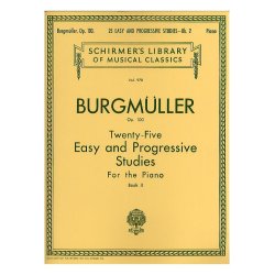 Friedrich Burgmuller: Twenty-Five Easy And Progressive Studies Op.100 Book 2