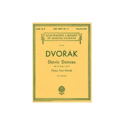 Antonin Dvorak: Slavonic Dances Op.72 Books 1 and 2 (Piano Duet)
