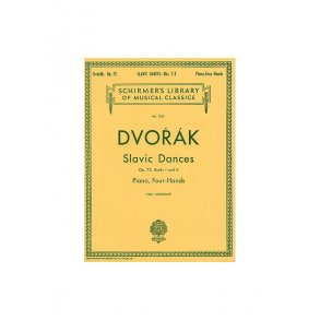 Antonin Dvorak: Slavonic Dances Op.72 Books 1 and 2 (Piano Duet)