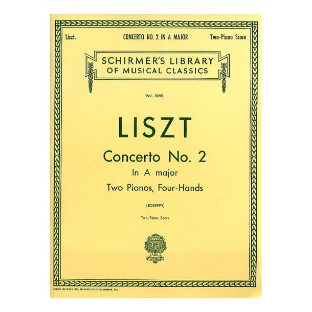 Franz Liszt: Piano Concerto No.2 In A (2 Pianos)