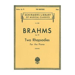Johannes Brahms: Two Rhapsodies Op.79