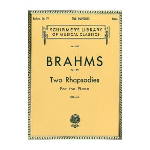 Johannes Brahms: Two Rhapsodies Op.79