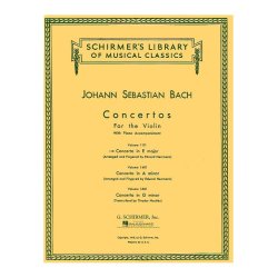 Johann Sebastian Bach: Violin Concerto In E Major (Violin/Piano)
