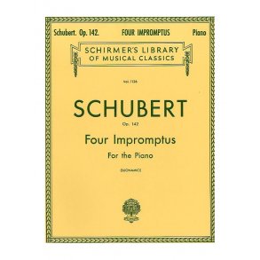 Franz Schubert: Four Impromptus For The Piano Op.142