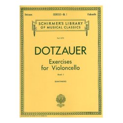 J.J.F. Dotzauer: Exercises For The Violoncello Book I